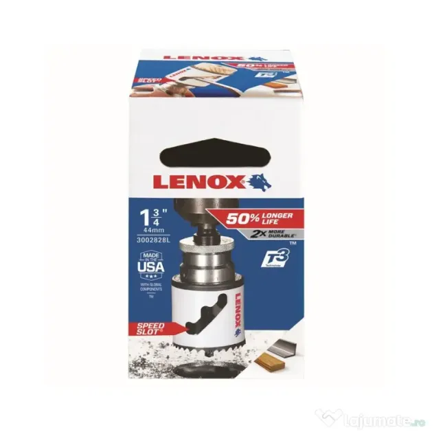 LENOX Carota Lemn Metal bi-metal T3 Technology 16 20 25 29 32 35 38 44 57 83 114