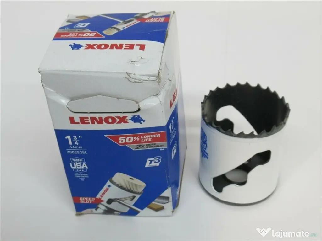 LENOX Carota Lemn Metal bi-metal T3 Technology 16 20 25 29 32 35 38 44 57 83 114