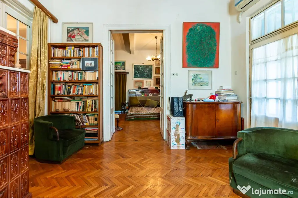 Apartament in vila de vanzare în zona Kiseleff, curte 24...