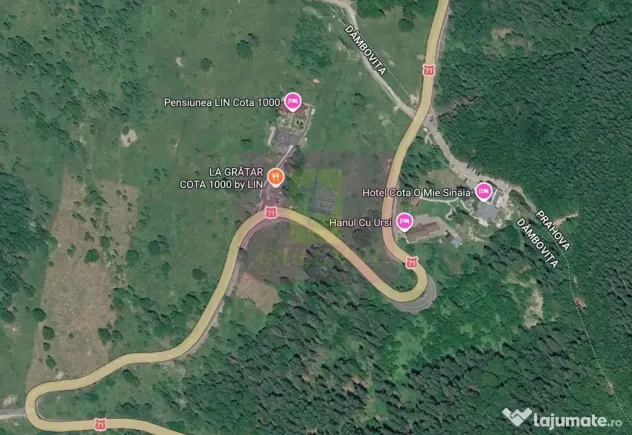 Teren de vânzare în zona Cota 1000 – Sinaia