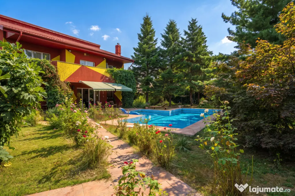 Fundeni, imobil S+P+1, 350mp utili, piscină, foișor, 2 gar - Bucuresti (Bucuresti-Ilfov)