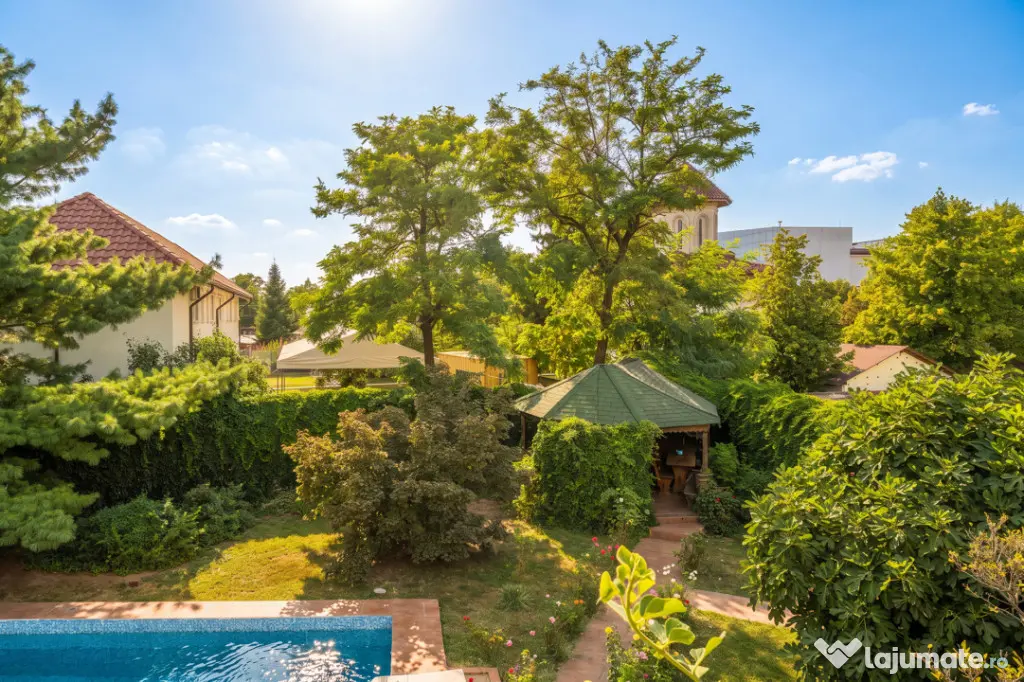 Fundeni, imobil S+P+1, 350mp utili, piscină, foișor, 2 gar - Bucuresti (Bucuresti-Ilfov)