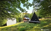 2 cabane A-Frame de vânzare, 2.700 mp, Gura Siriului