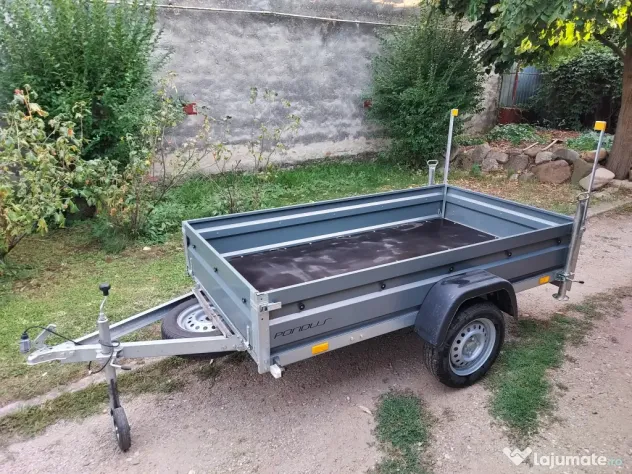 Remorcă 750kg cu extradotări înmatriculată