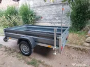 Remorcă 750kg cu extradotări înmatriculată 