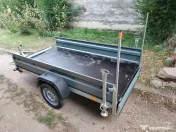 Remorcă 750kg cu extradotări înmatriculată 