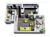Studio Nou Cu Terasă | 51,90 Mp | Târgu Mureș 