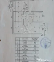 4 camere, 1/8, bloc 1989, 97 mp-13 Septembrie-Prosper 