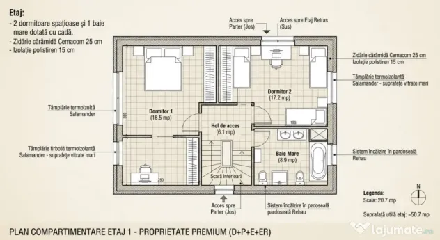 Casa Tip Duplex , 150 mp | Manastur | Zona USAMV | - Cluj-Napoca (Cluj)