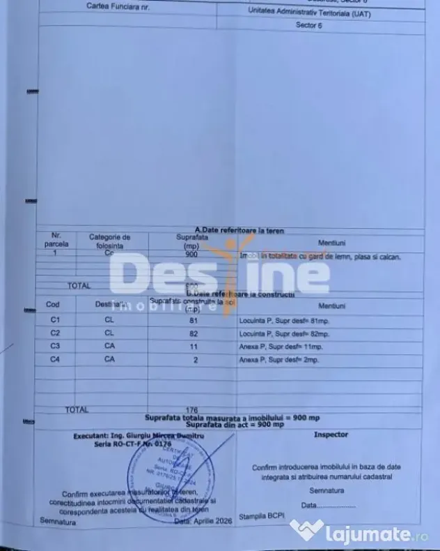 Casa +Teren intravilan 900 mp ( 2 corpuri de casă )Calea... - Bucuresti (Bucuresti-Ilfov)
