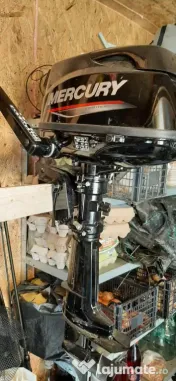 Barca Pneumatica Allroundmarin Kiwi 320 Gri + Motor Termic Mercury 5HP 