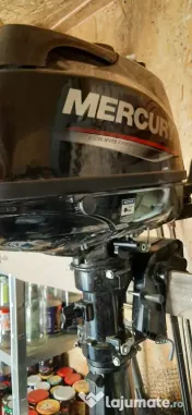 Barca Pneumatica Allroundmarin Kiwi 320 Gri + Motor Termic Mercury 5HP 