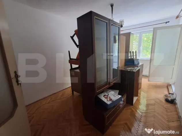 Apartament 2 camere, 52 mp, etaj 1, centrală proprie, Dâmb - Targu Mures (Mures)