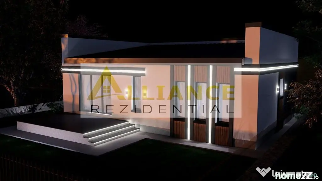 Casa individuala parter ~ 4 camere 2 bai ~ teren 309mp - Berceni (Bucuresti-Ilfov)