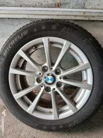 Vand 4 jante bmw cu anvelope 205/55/16