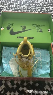 NIKE AIR FORCE 1 Mid  OFF WHITE varsity maize 