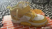 NIKE AIR FORCE 1 Mid  OFF WHITE varsity maize 
