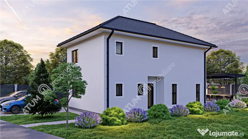 Casa individuala la cheie 4 camere decomandate 116 mp utili - Sibiu (Sibiu)