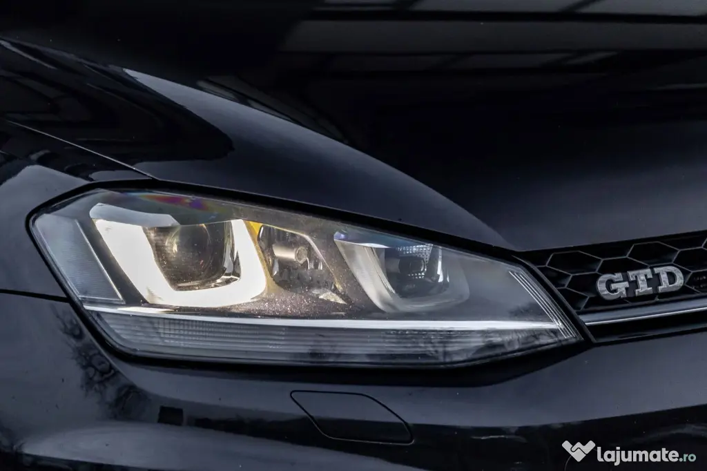 Vând WV Golf 7 GTD 2017, 2.0 Diesel 184 CP, Euro 6 (fără adblue) 220000 km