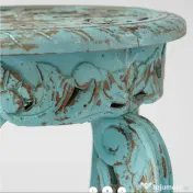 Masuta de Cafea Sculptata cu Motive Florale 