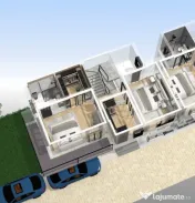 Casa 4 camere 160MP | Straulesti | Curte | 2 locuri de parca 