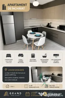 Apartament Modern | 3 Camere | Lift | Etaj 1 | Parcare | Cur