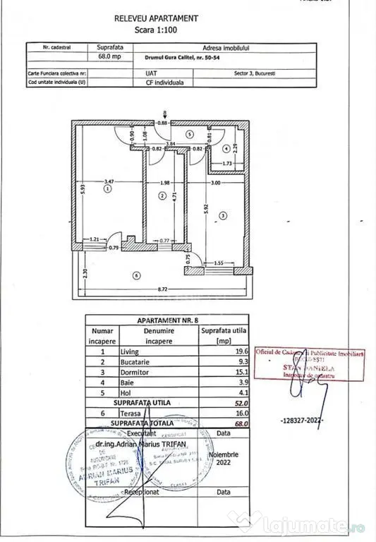 2 camere decomandat | 68 mp cu terasa | Mobilat și utila... - Bucuresti (Bucuresti-Ilfov)