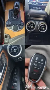 Alfa Romeo Stelvio Pornire cheie, trapa panoramica, piele, winter pack, carlig r 