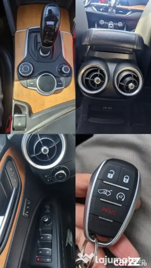 Alfa Romeo Stelvio Pornire cheie, trapa panoramica, piele, winter pack, carlig r - Magurele (Bucuresti-Ilfov)