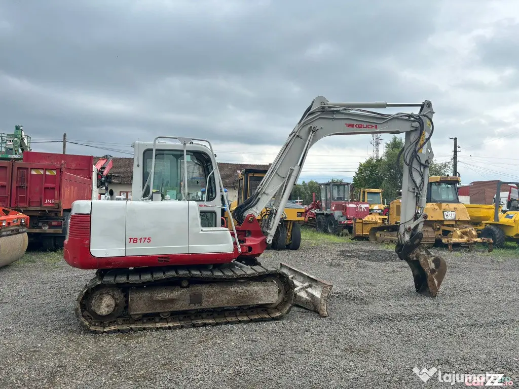 Miniexcavator Takeuchi TB175, 8 tone, 2011 - Negresti Oas (Satu-Mare)