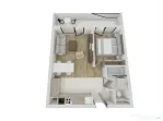 Apartament 2 camere 45mp, zona Eroilor, TVA inclus