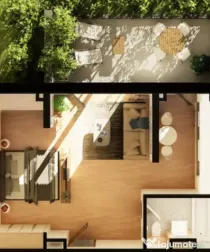 Apartament 1 CAM, SU 43.98MP si GRADINA , zona INTRE LACURI