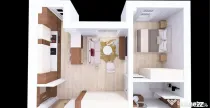 Apartament 2 camere, 48 mp ,zona Tineretului/New City, Flor