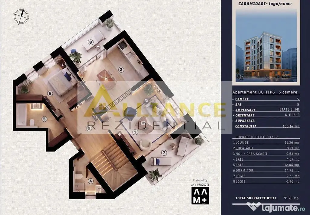 CARAMIDARI RESIDENCE | LOCATIE PREMIUM | PARC + METROU | ... - Bucuresti (Bucuresti-Ilfov)