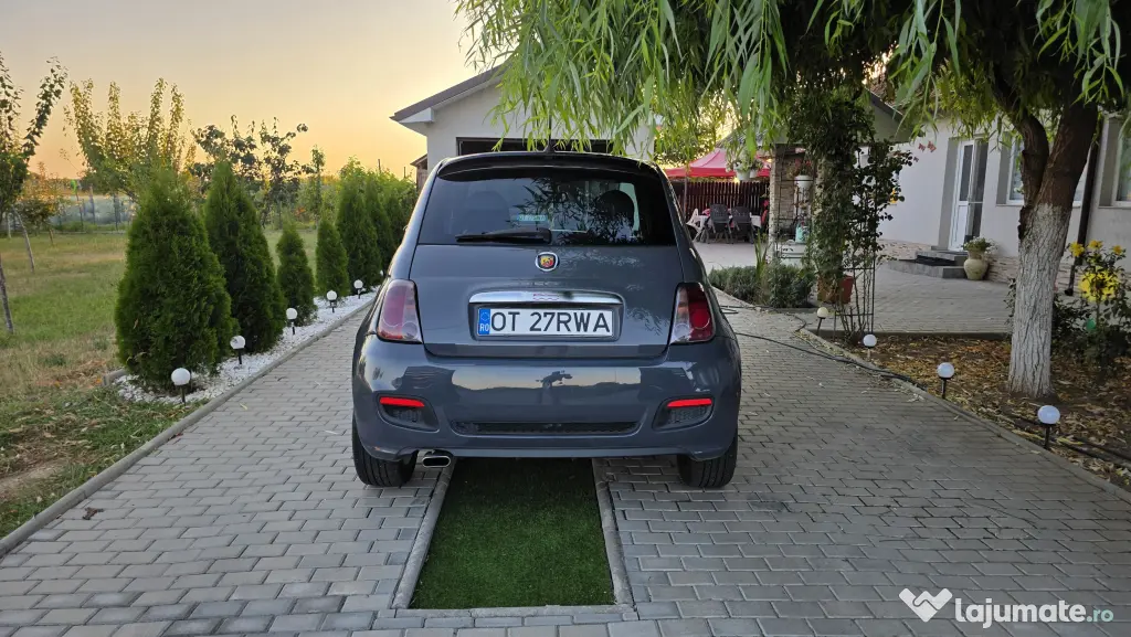 Fiat 500S pachet Abarth an 2014 motor 0.9twinair