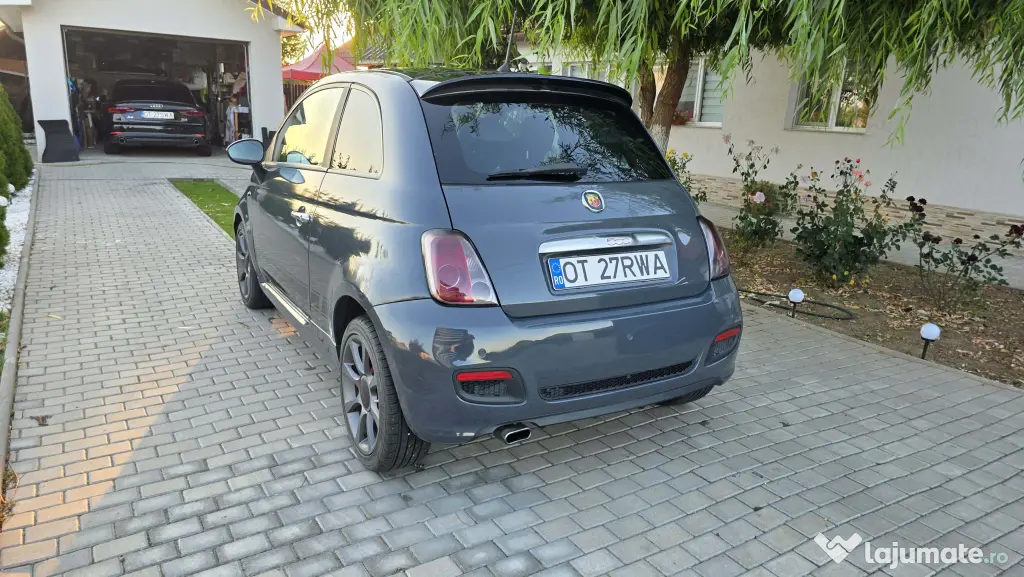 Fiat 500S pachet Abarth an 2014 motor 0.9twinair
