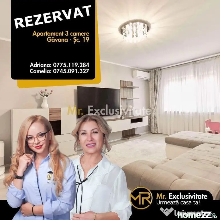 Renovat Apartament 3 camere Gavana, ETAJ 2 langa scoala 19 - Pitesti (Arges)