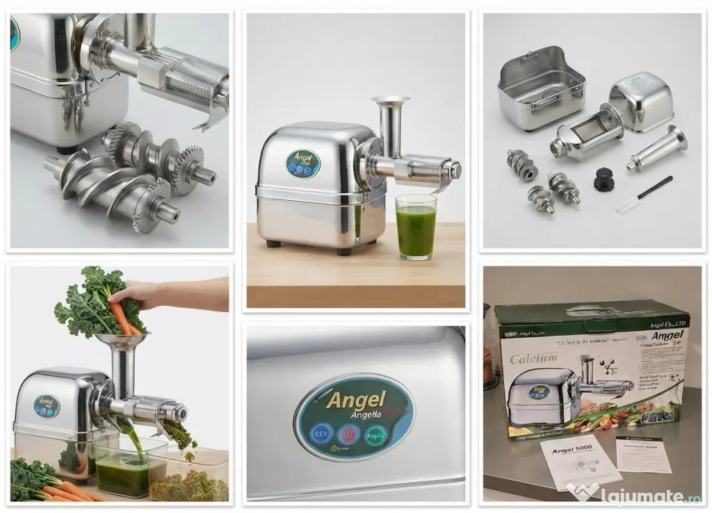 Storcator prin presare la rece Angel Juicer 5500 (Twin-Gear)