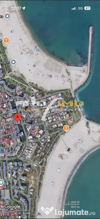 Faleza Nord apartament 3 camere decomandat parter inalt - Constanta (Constanta)