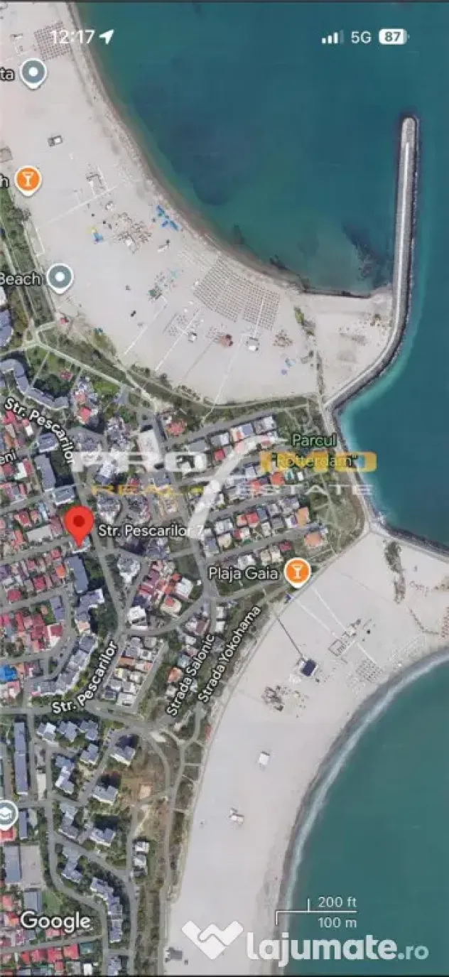 Faleza Nord apartament 3 camere decomandat parter inalt - Constanta (Constanta)