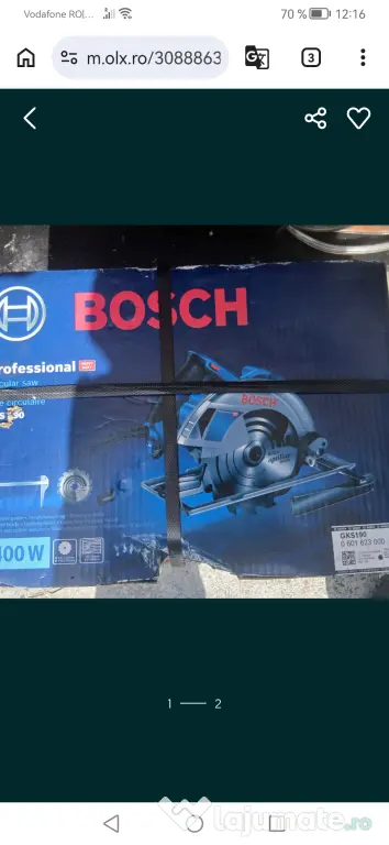 Circular Bosch, fai, trusă pentru bicicletă etc.