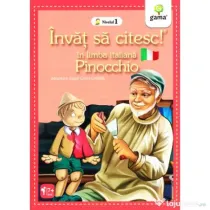 Invat sa citesc in limba italiana. Nivelul 1. Pinocchio