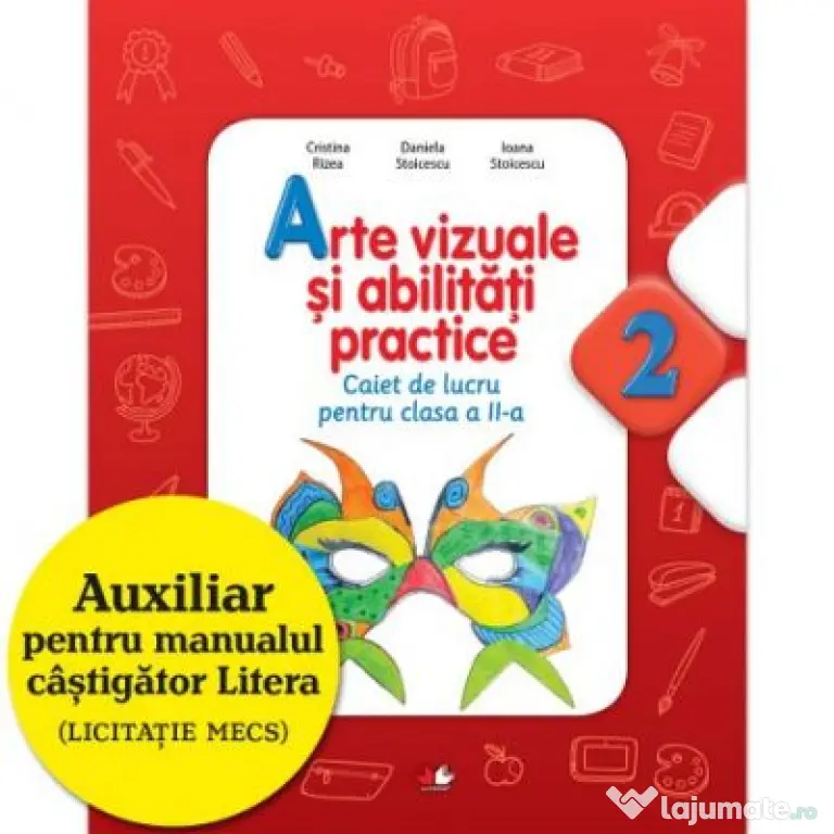 Arte vizuale si abilitati practice (Caiet de lucru clasa a 2-a) - Cristina Rizea