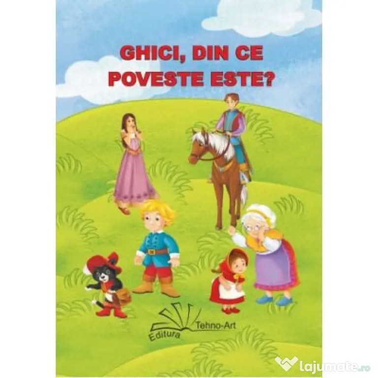 Ghici, din ce poveste este? - Set jetoane