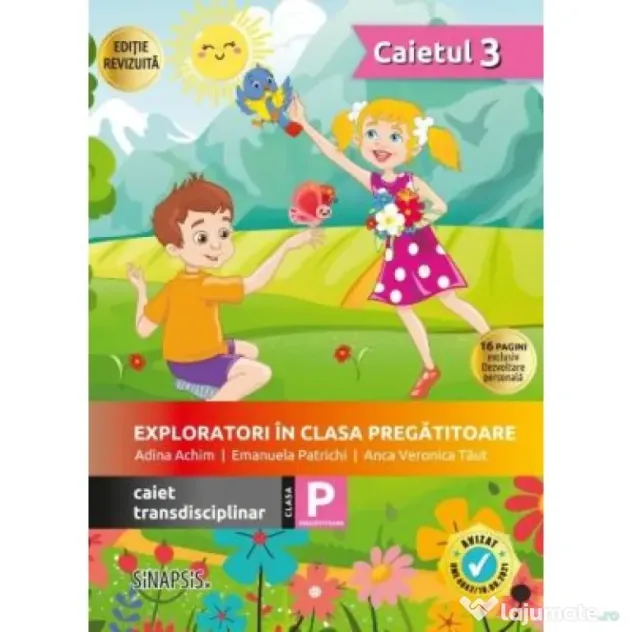 Exploratori in clasa pregatitoare caiet integrat 3, editia 2026 - Adina Achim