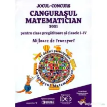 Revista Cangurasul Matematician 2021. Mijloace de transport. Pentru clasa pregatitoare si clasele 1-4