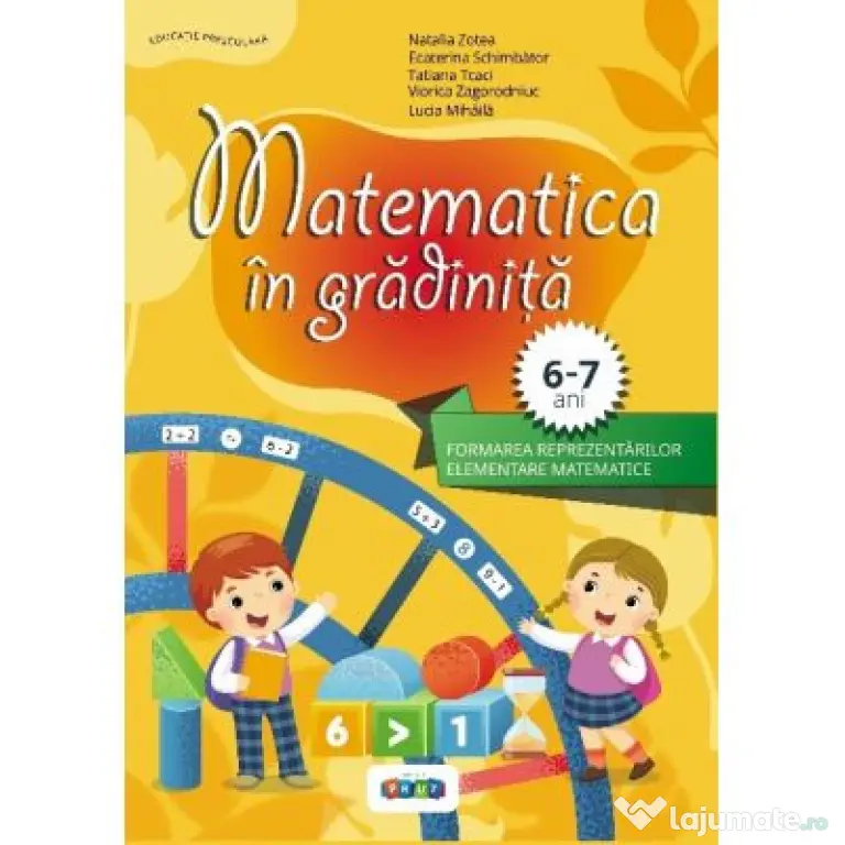 Matematica in gradinita. Matematica 6-7 ani