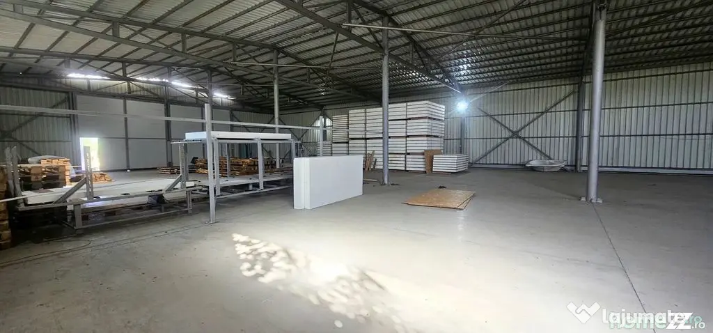 Hala 1.533 mp cu teren 5.000 mp – Vanatori, zona Maylo - Vanatori (Galati)