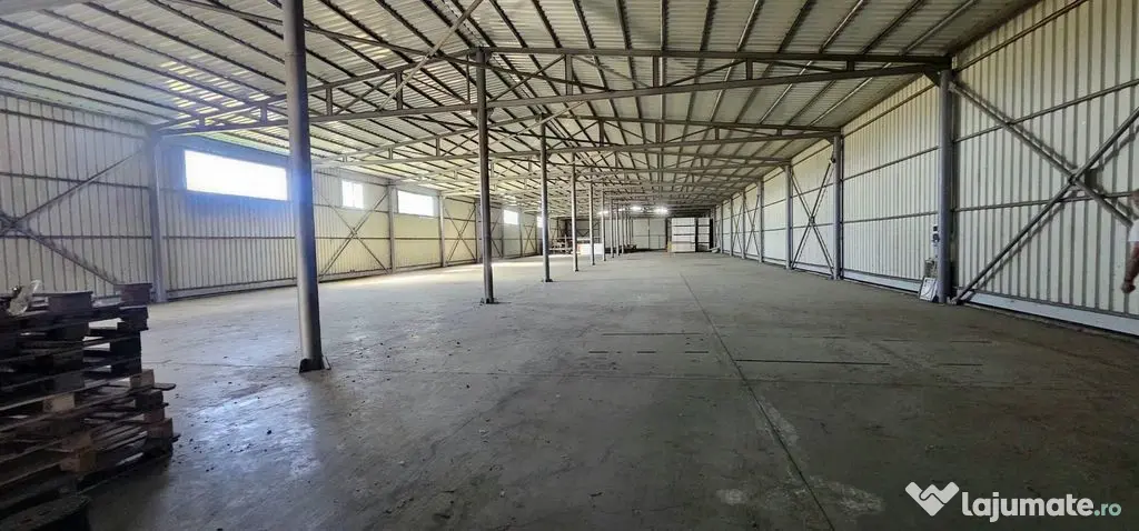 Hala 1.533 mp cu teren 5.000 mp – Vanatori, zona Maylo - Vanatori (Galati)