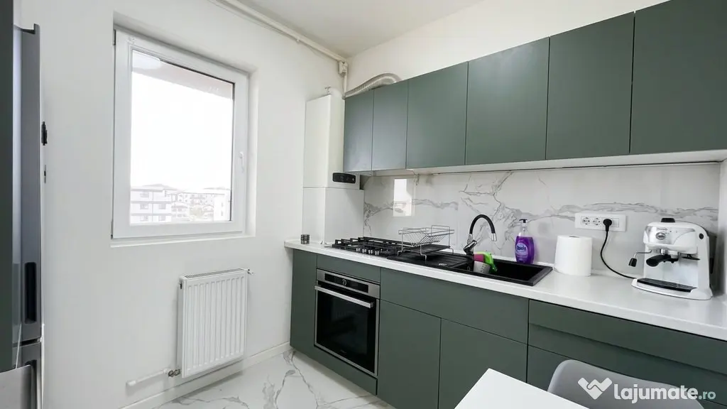 2 Camere, Lift, Centrala si loc de parcare inclus in pret - Dobroesti (Bucuresti-Ilfov)